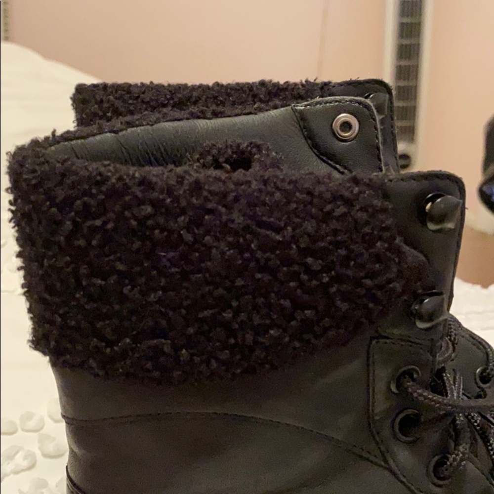 Black Combat Boots - image 4